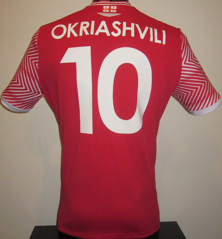 Georgia 2022 Home (OKRIASHVILI #10) Jersey/Shirt