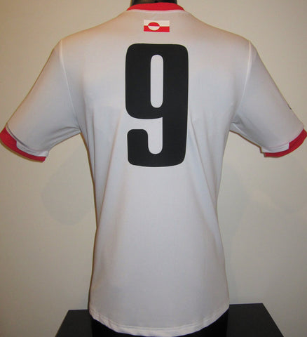 Greenland 2017-18 Away (#9- BROBERG) Jersey/Shirt