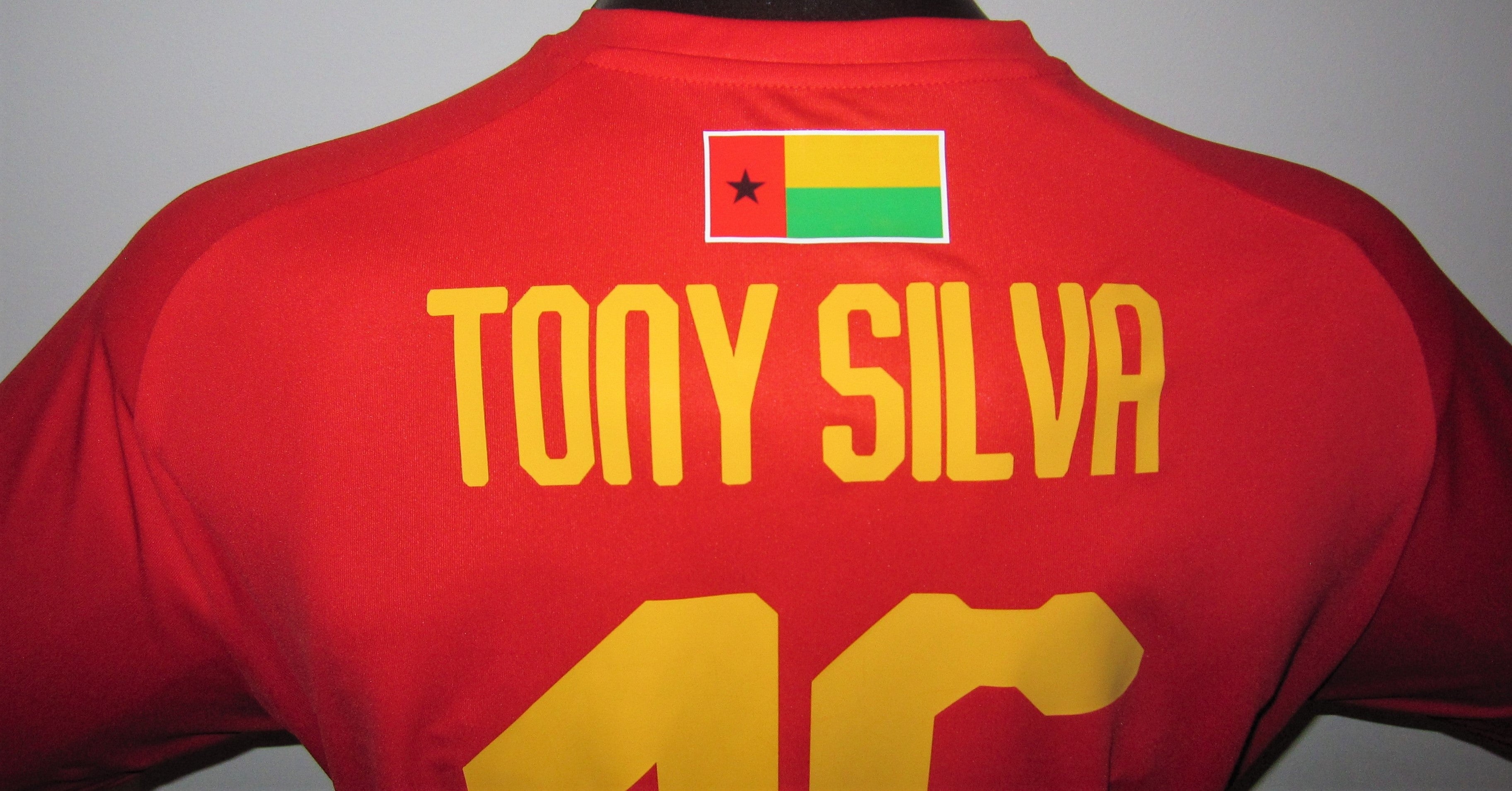 Guinea-Bissau 2019-20 Home (TONY SILVA #15) Jersey/Shirt