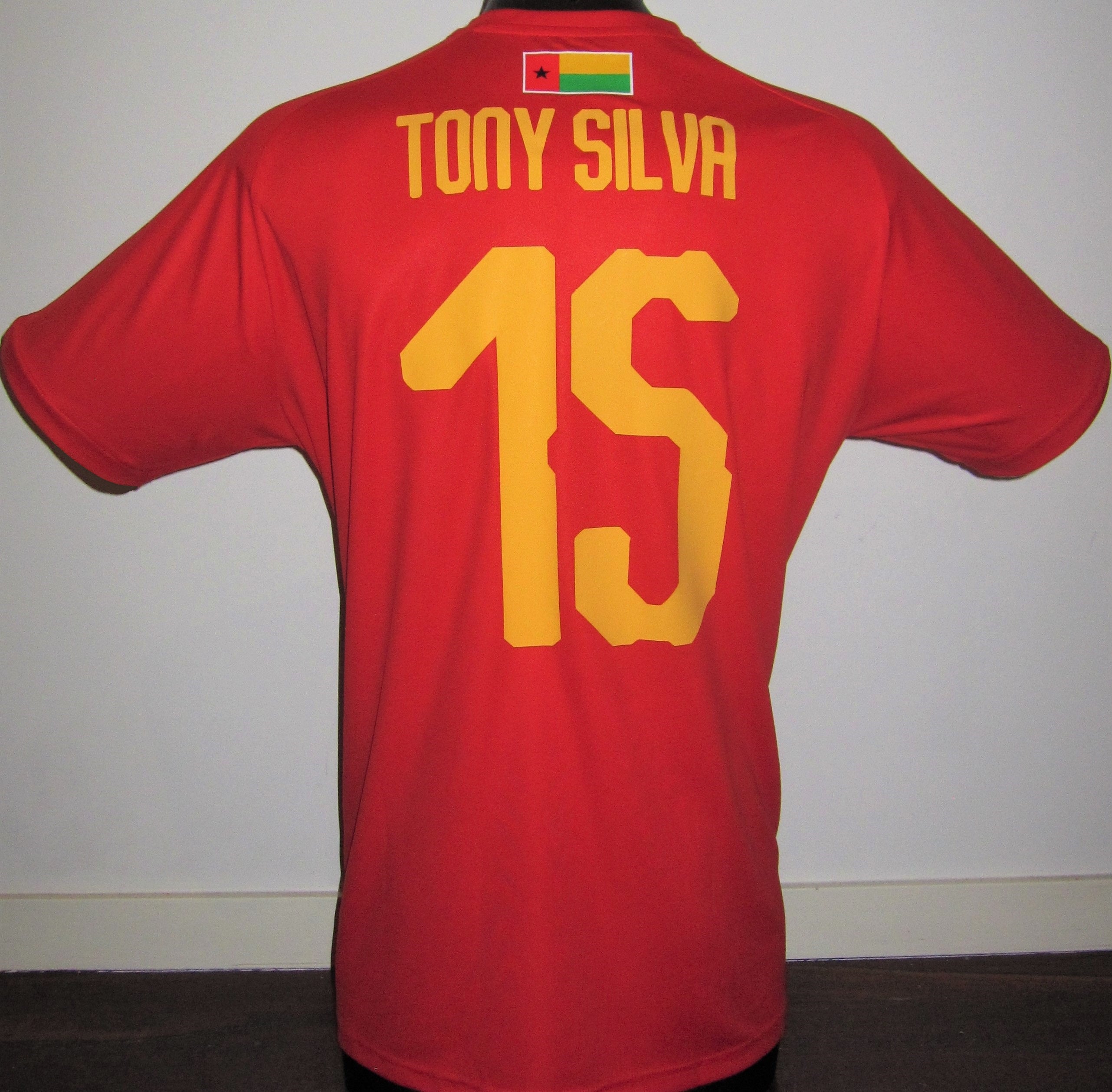 Guinea-Bissau 2019-20 Home (TONY SILVA #15) Jersey/Shirt