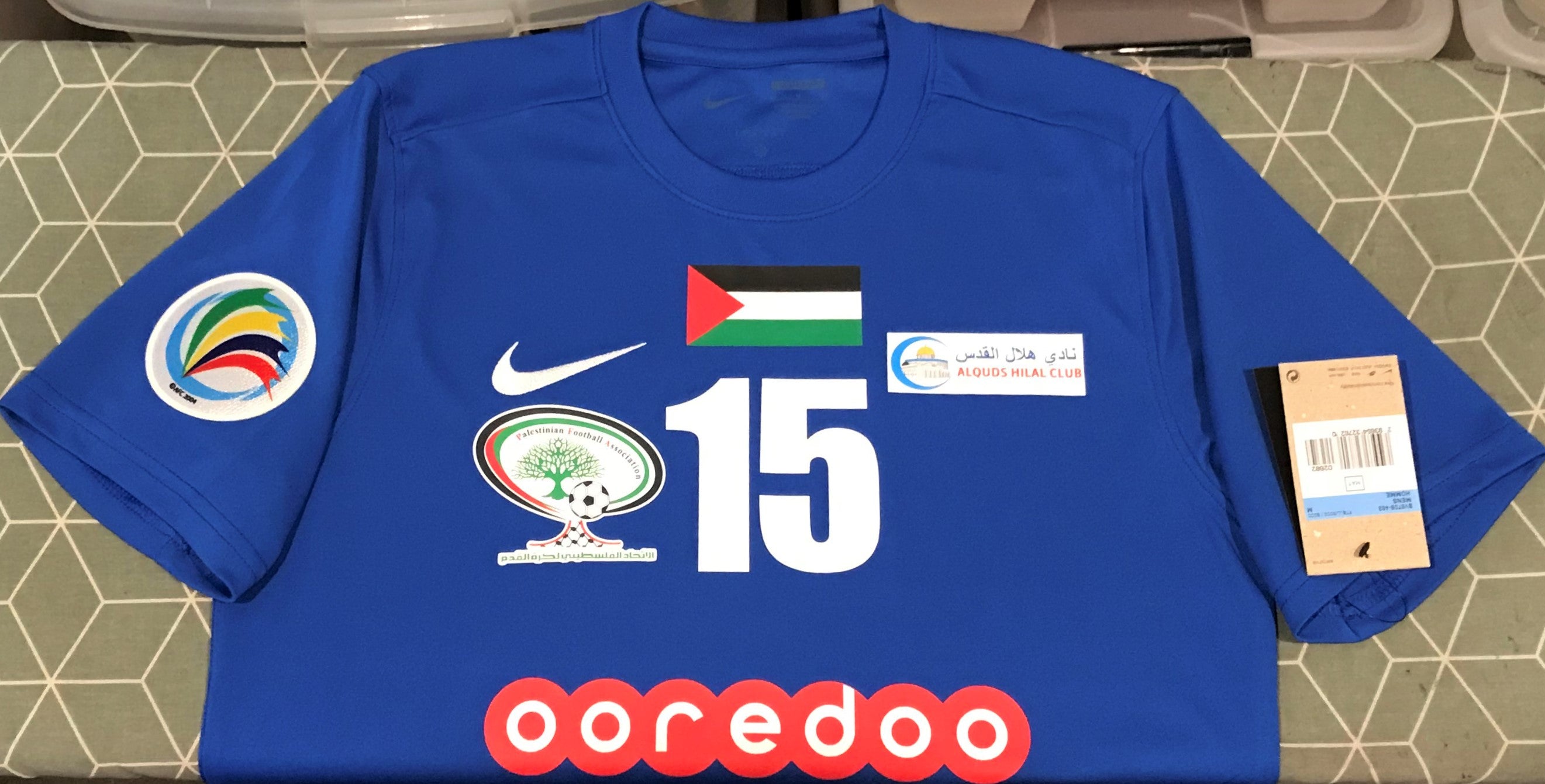 Hilal Al-Quds 2018-19 Home (O. DABBAGH #15) Jersey/Shirt