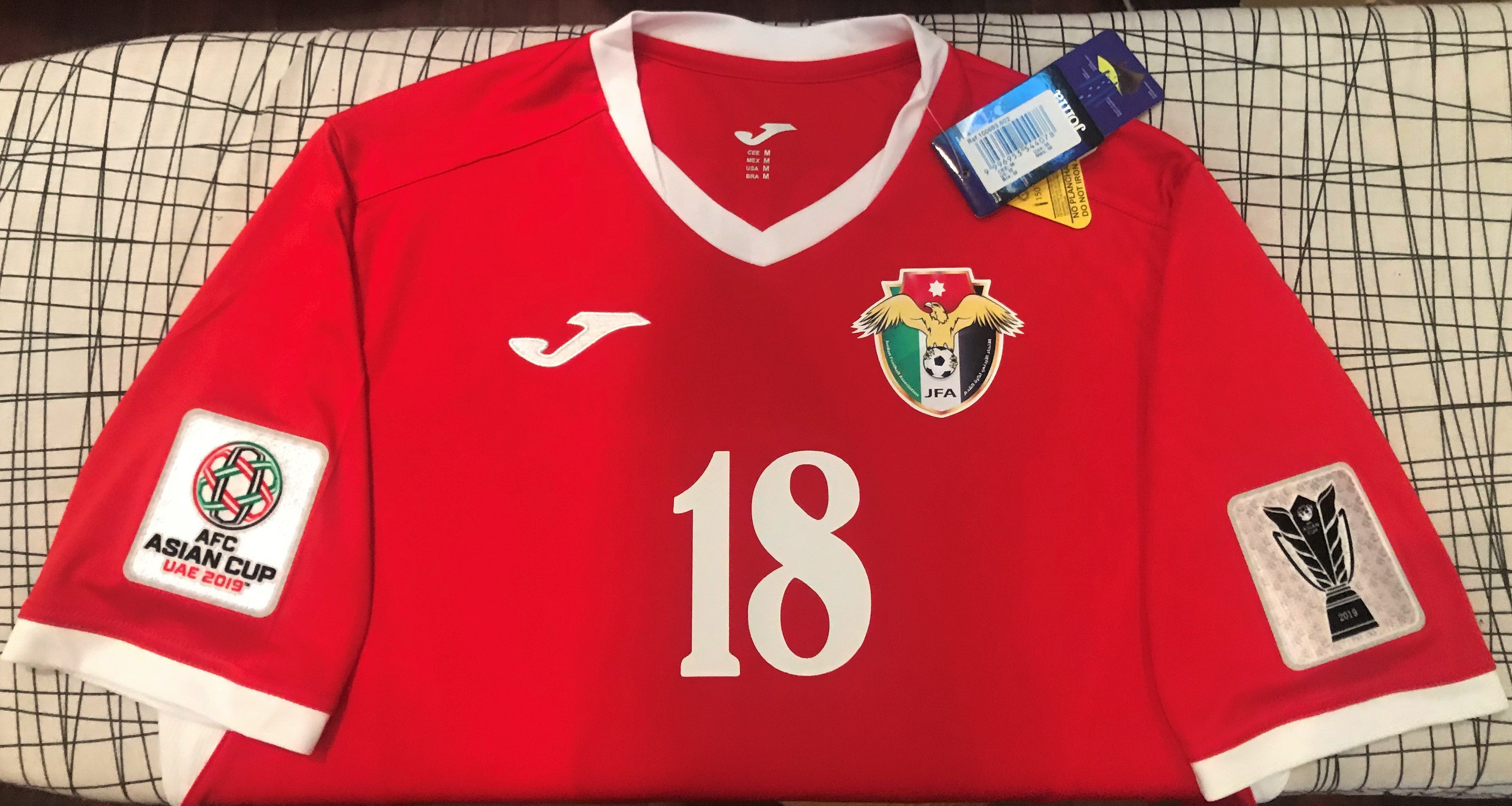 Jordan 2019 Away (MOUSA #18) Jersey/Shirt