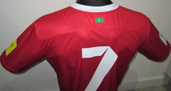 Maldives 2015-17 Home (#7- ASHFAQ) Jersey/Shirt