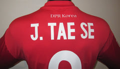 North Korea 2010 Home (J. TAE SE #9) Jersey/Shirt