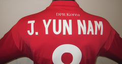 North Korea 2010 Home (J. YUN NAM #8) Jersey/Shirt