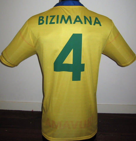 Rwanda 2015 Home (BIZIMANA #4) Jersey/Shirt