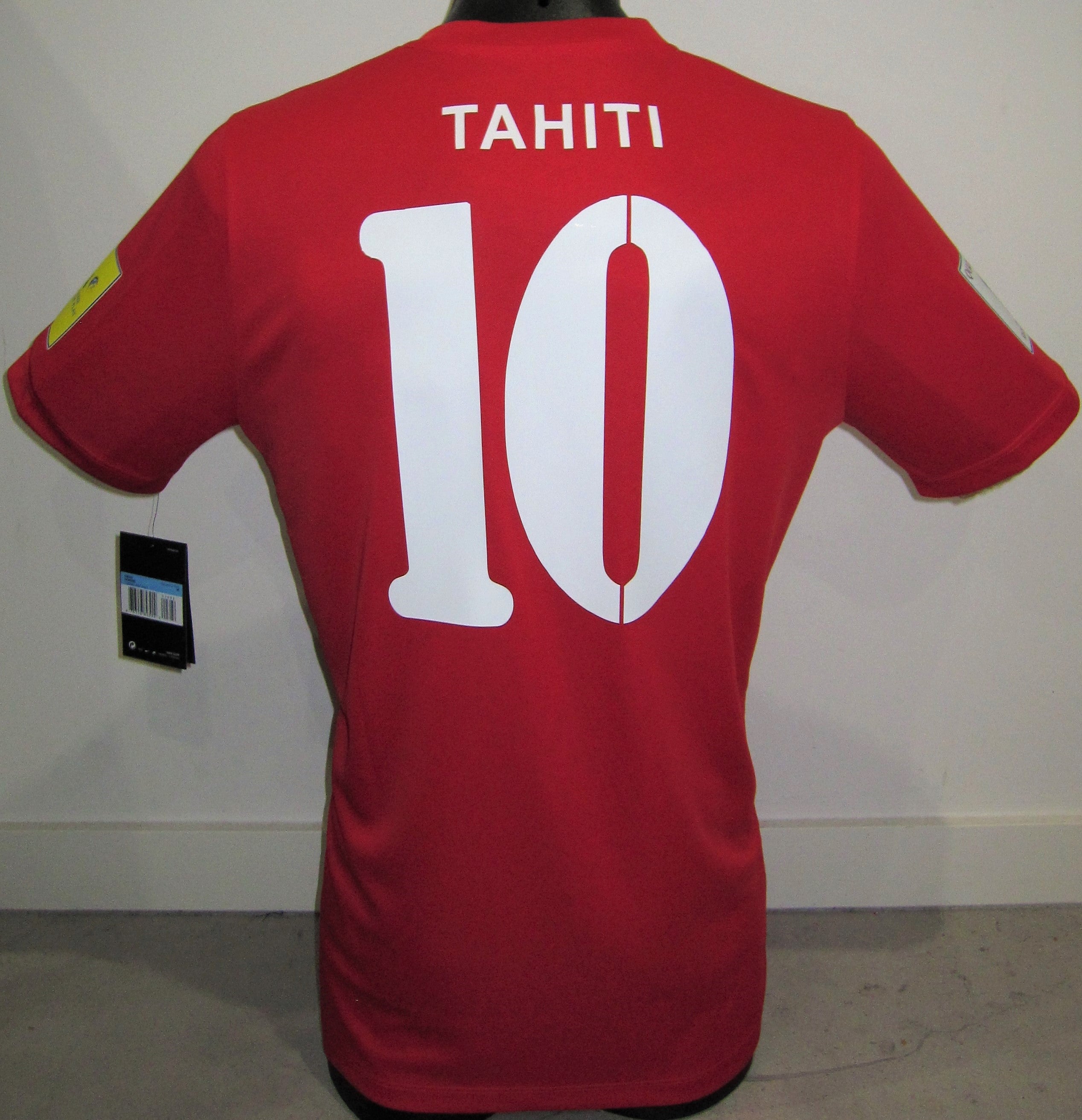 Tahiti 2016-17 Home (#10- TEHAU) Jersey/Shirt