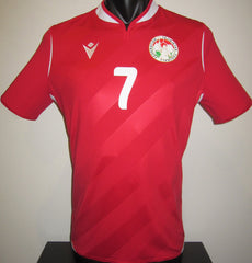 Tajikistan 2022-23 Home (#7- UMARBAYEV) Jersey/Shirt