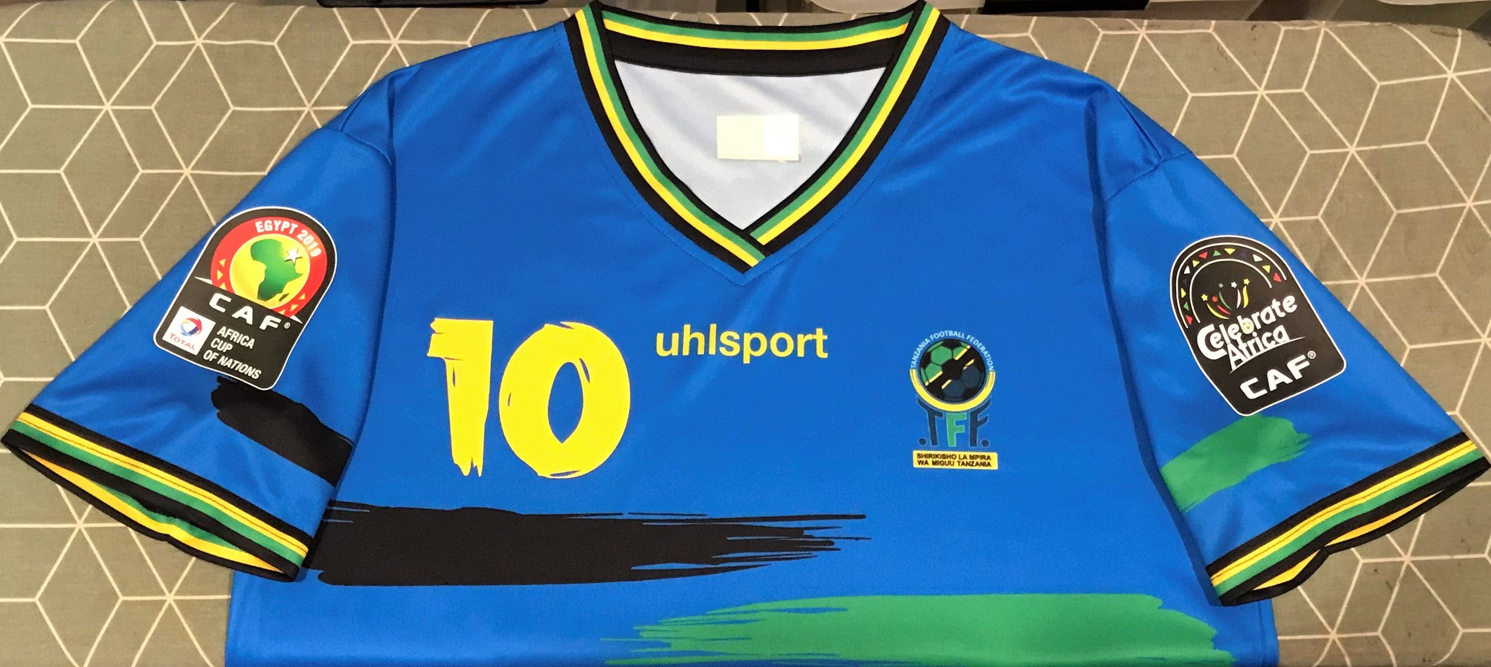 Tanzania 2019 Home (SAMATTA #10) Jersey/Shirt