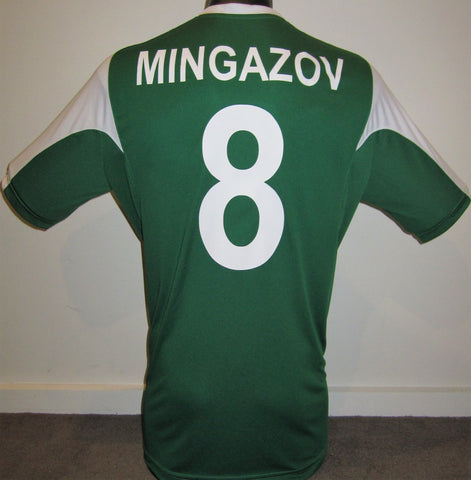 Turkmenistan 2016-17 Home (MINGAZOV #8) Jersey/Shirt