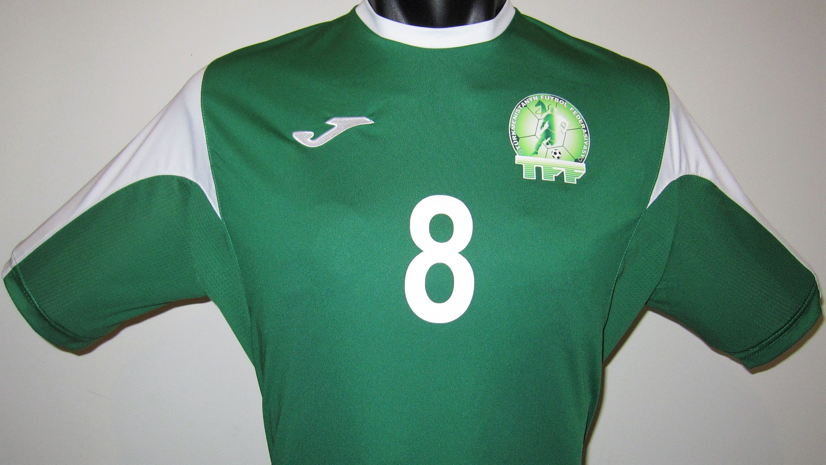 Turkmenistan 2016-17 Home (MINGAZOV #8) Jersey/Shirt