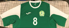 Turkmenistan 2016-17 Home (MINGAZOV #8) Jersey/Shirt